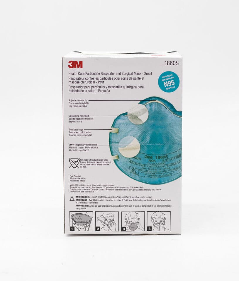 3M N95 Size Small Respirator Mask thumbnail 3