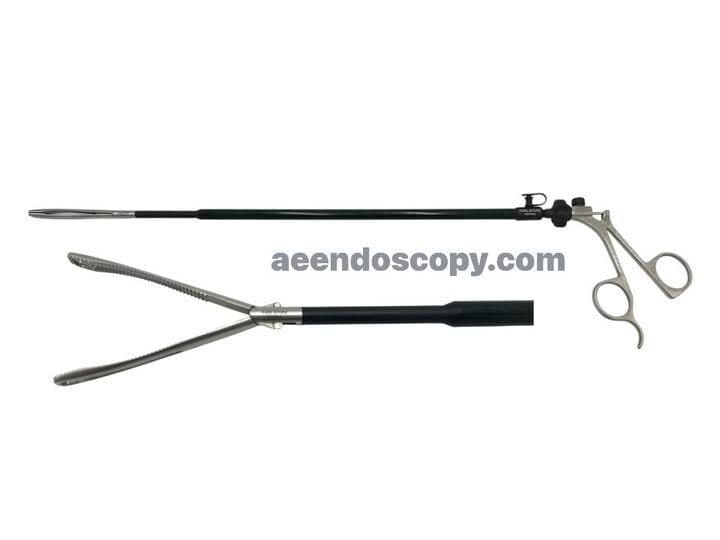 KARL STORZ 33531SG CLICKline Laparoscopic Grasping Forceps, Atraumatic image 1