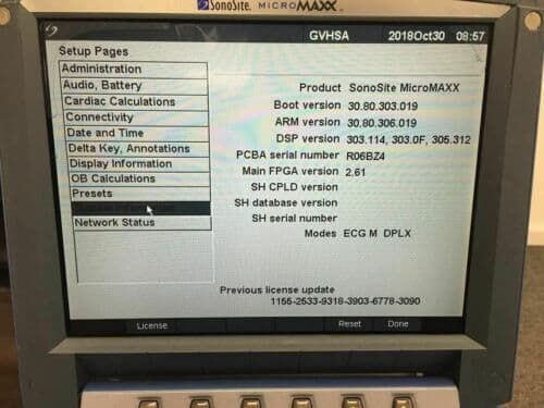 Sonosite MicroMaxx Portable Ultrasound System thumbnail 2
