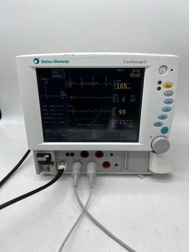 Datex-Ohmeda Cardiocap 5 Patient Monitor thumbnail 5