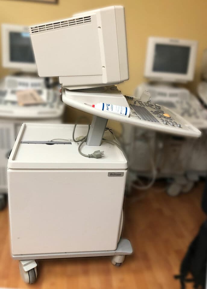 Philips Envisor M2540A General Ultrasound System with Phased, Linear, and Pencil Probes thumbnail 4
