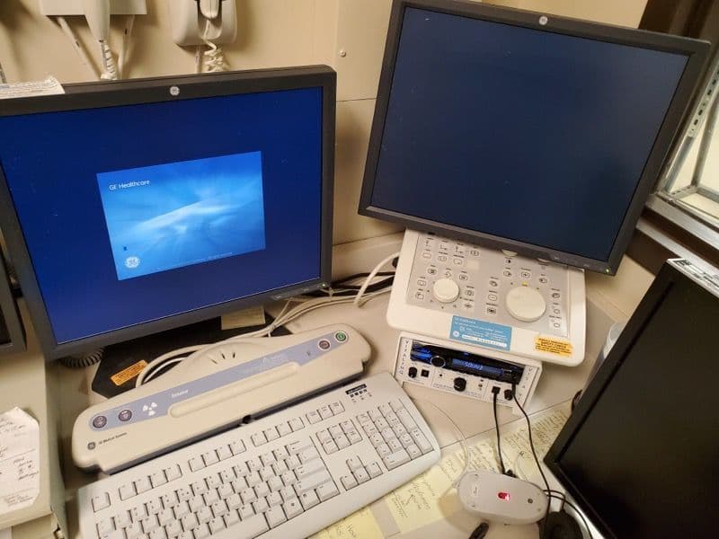 GE Optima Innova 3100 IQ Digital Cath Lab System thumbnail 5