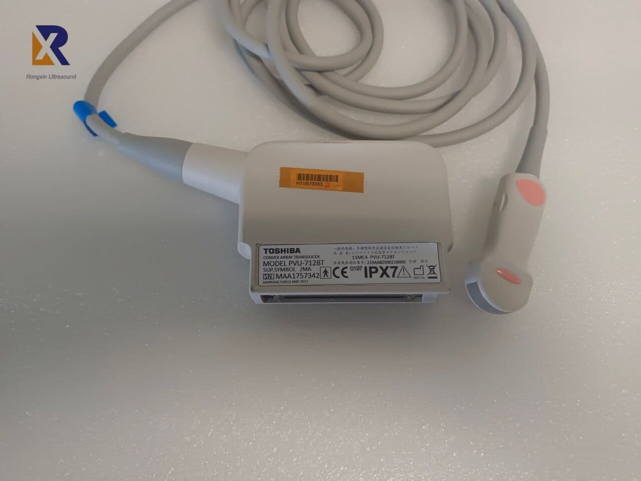 Toshiba PVU-712BT(11MC4) Micro-Convex Ultrasound Transducer thumbnail 3
