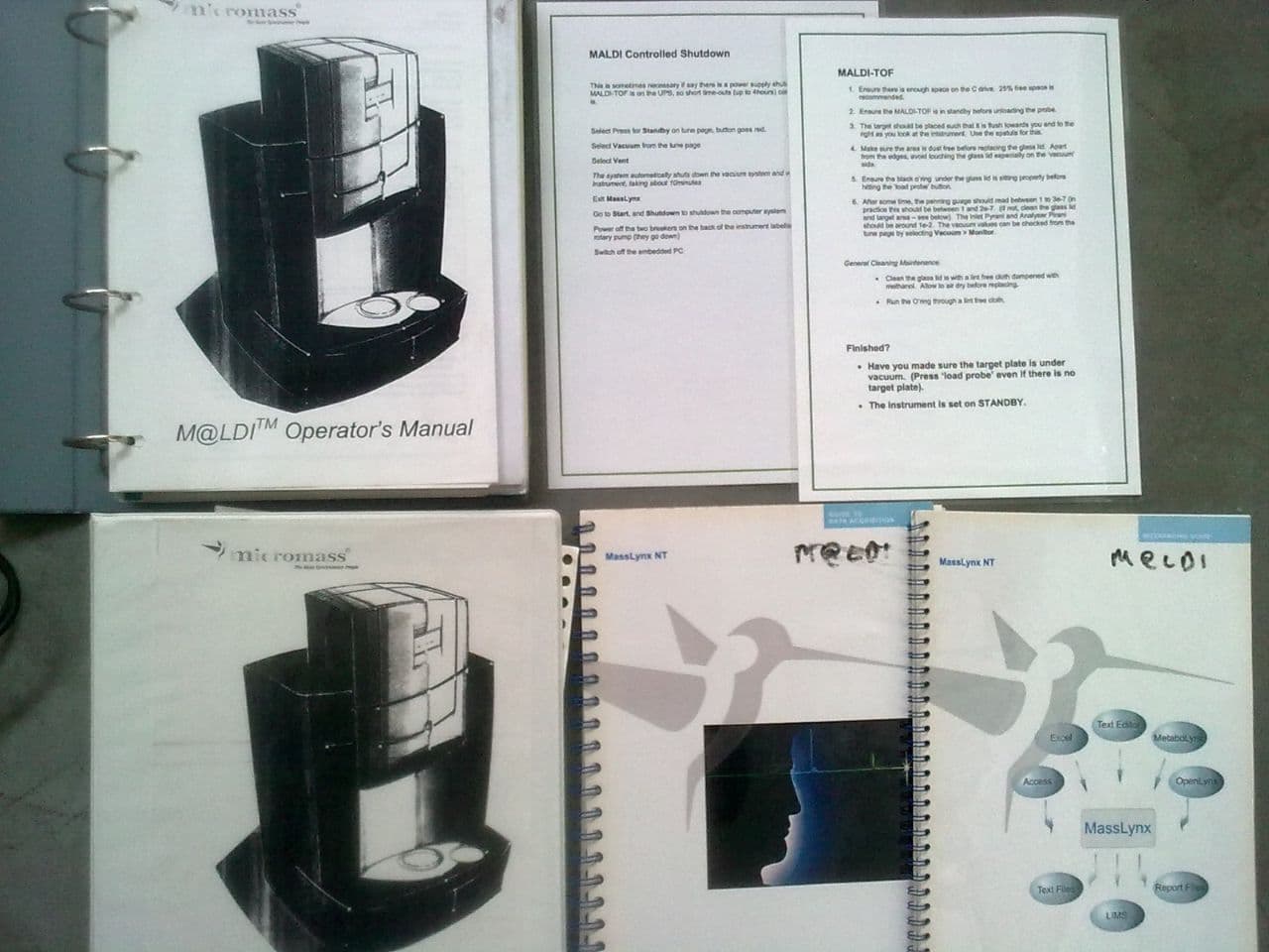 Proteomics Analysis Mass Spectrometer — Waters Instruments Micromass MALDI TOF thumbnail 6