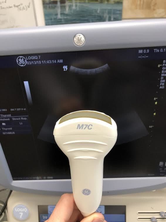 GE M7C Convex Ultrasound Transducer Probe thumbnail 3