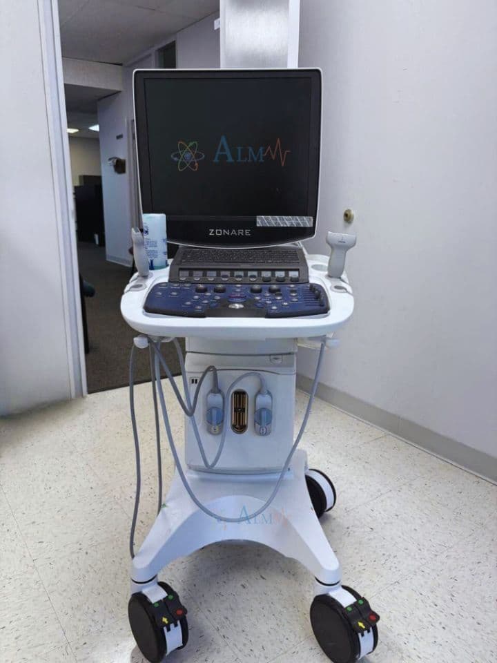 Zonare Z.One Ultra / ZS3 Diagnostic Ultrasound System with 2 Linear Probes