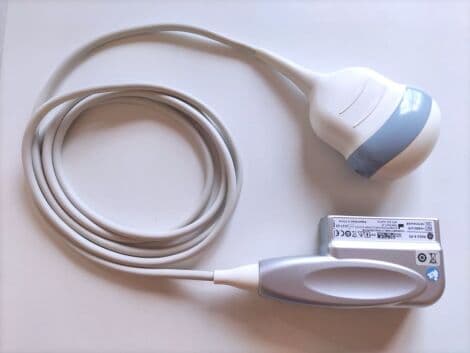 GE RAB2-6-RS 3D/4D Convex Ultrasound Transducer image 1