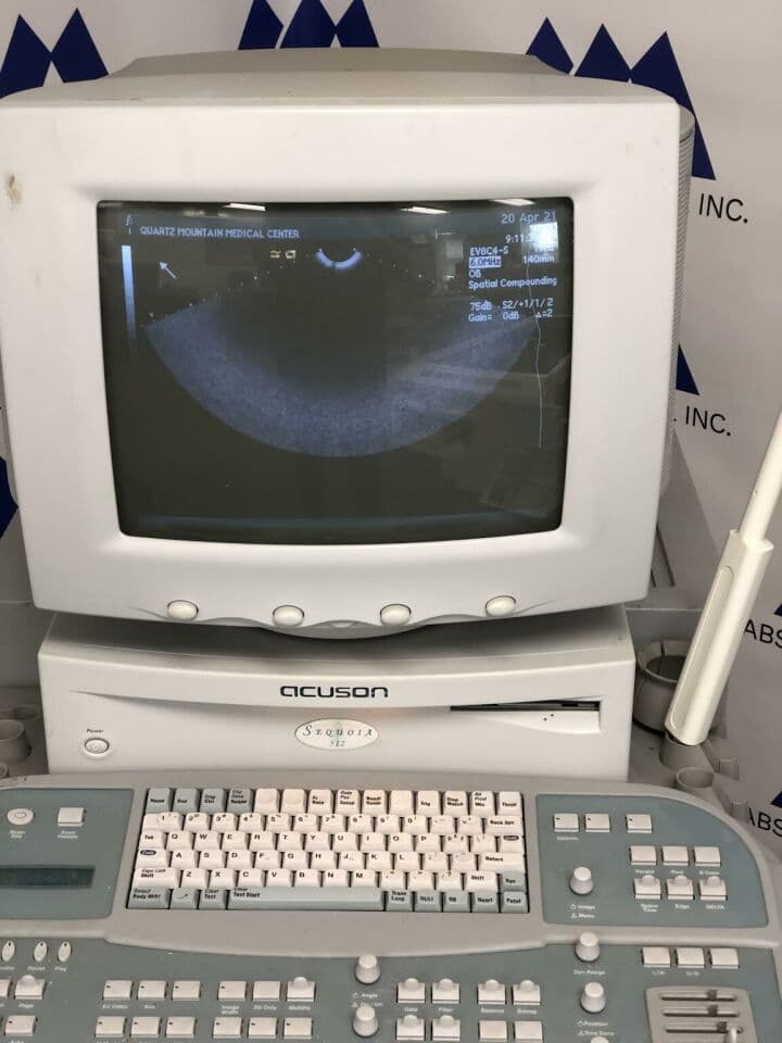Acuson Sequoia 512 Ultrasound System with EV8-C4 Endocavitary Probe thumbnail 2