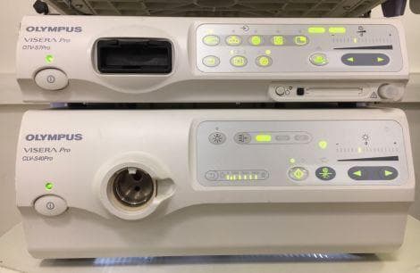Olympus VISERA PRO Endoscopy System with OTV-S7PRO Processor and CLV-S40PRO Light Source image 1