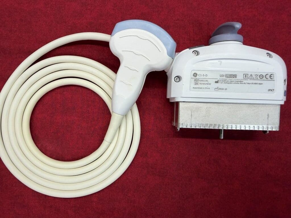 GE Healthcare C1-5-D Curved Array Ultrasound Transducer