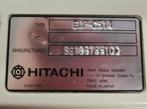 Convex Ultrasound Transducer — Hitachi EUP-C514 thumbnail 5