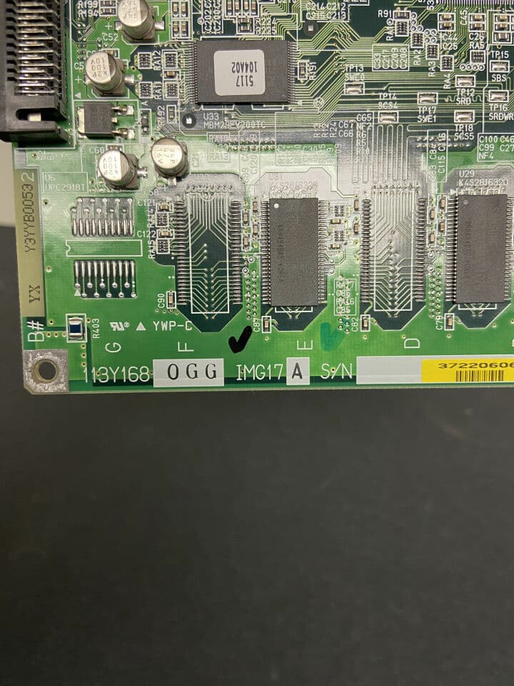 Fuji 113Y1680 IMG17A Replacement Part for XG5000 CR System thumbnail 2