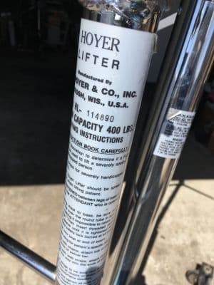 Hoyer HLU4 Patient Lift (400 lb Capacity) thumbnail 6