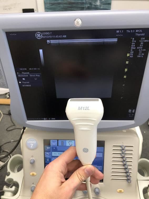 GE M12L Linear Ultrasound Transducer image 1