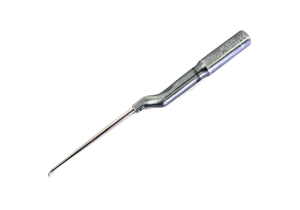 Codman 47-5020 MicroSect #5 Backwards Angle Curette, 10-inch