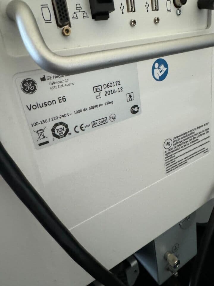GE Voluson E6 3D/4D Ultrasound System thumbnail 8