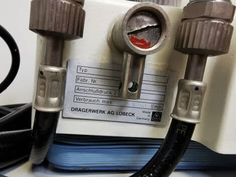 Draeger CF 800 CPAP System Ventilator thumbnail 7