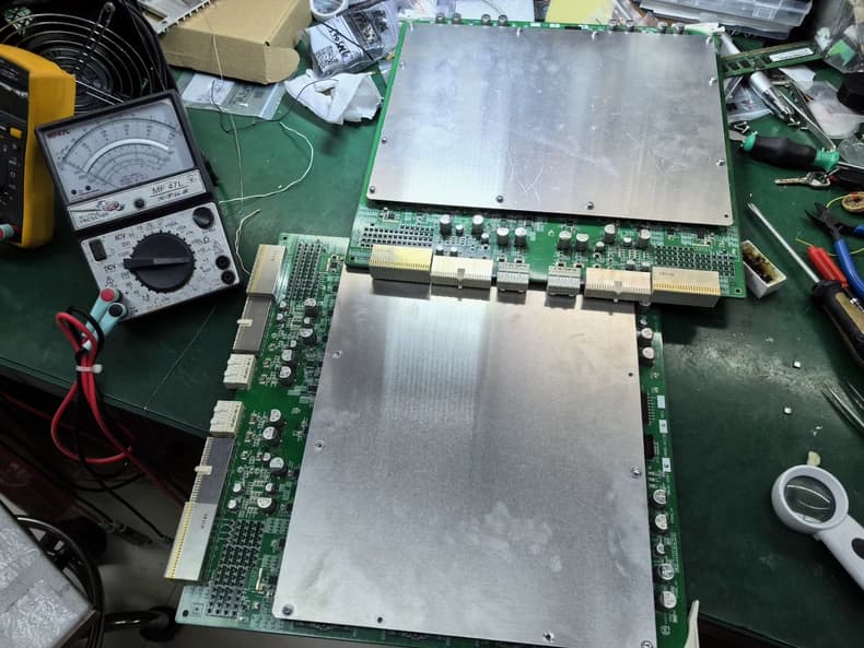 Canon / Toshiba Aplio i700 / i800 / i900 RX-RC & TX Board Repair Service (Hardware Data Transfer Busy / Cine Memory Cleared / Image Artifact / No Image / Signal Error) thumbnail 7