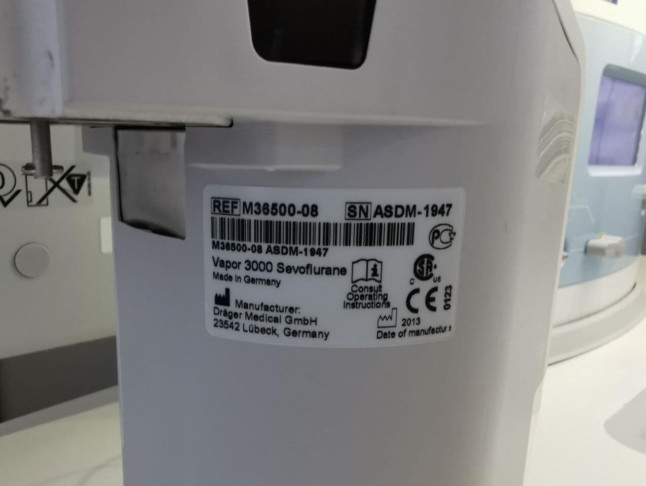 Dräger Perseus A500 Anesthesia Machine thumbnail 8