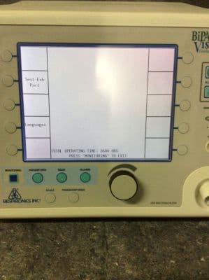 BioMed Certified Respironics BiPAP Vision Ventilator thumbnail 2