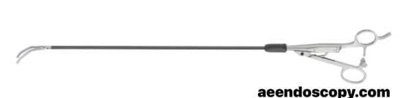 Aesculap PM171R Satinsky Monopolar Atraumatic Vascular Clamp for Laparoscopy image 1
