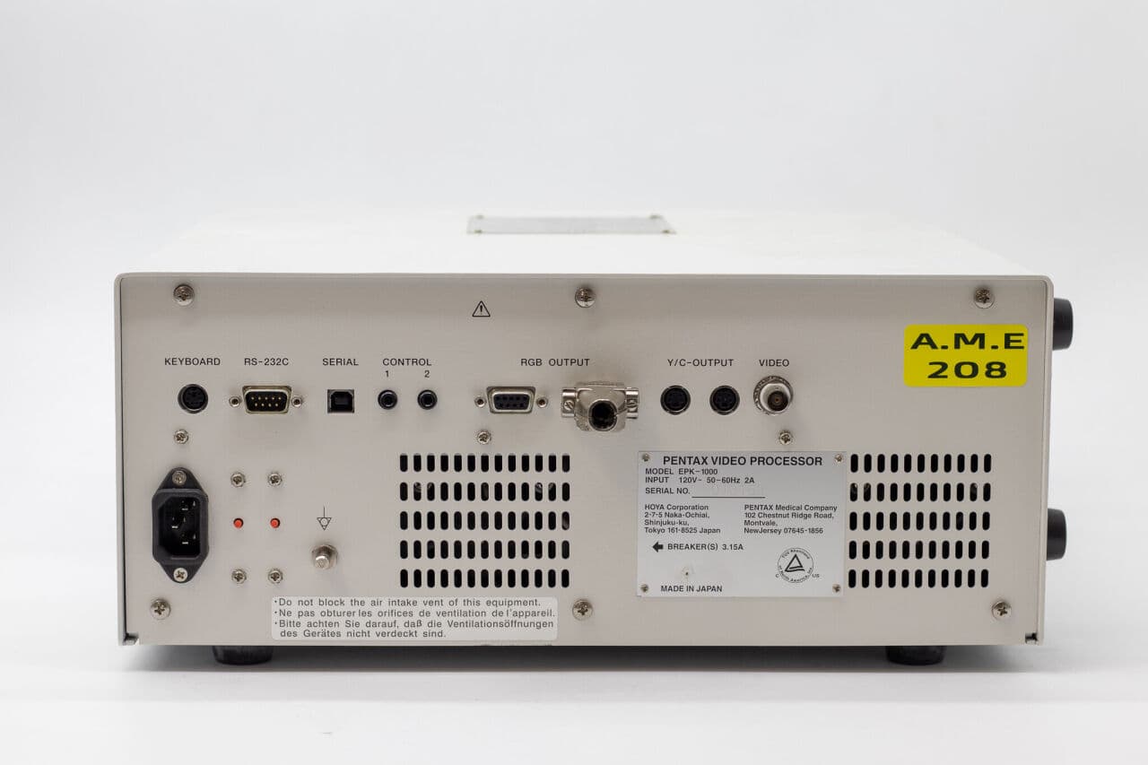 Pentax EPK-1000 Digital Endoscopy Video Processor thumbnail 4