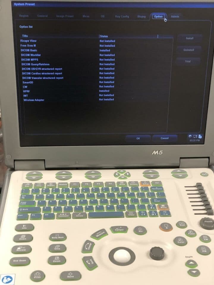 Mindray M5 Portable Ultrasound System thumbnail 2