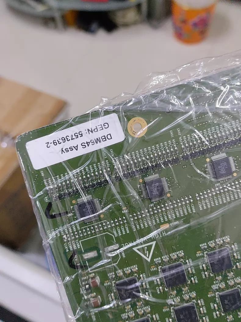 GE 5573639-2 | Voluson S6 S8 DBM64S Board | Ultrasound Digital Beamformer PCB | Voluson S Series Spare Parts | Ultrasound Frontend Transmitter Receiver Board thumbnail 2