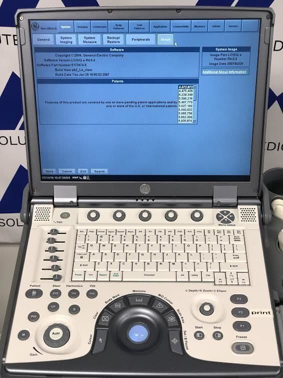 GE Healthcare Logiq e Portable Ultrasound System for Clinical Imaging thumbnail 4