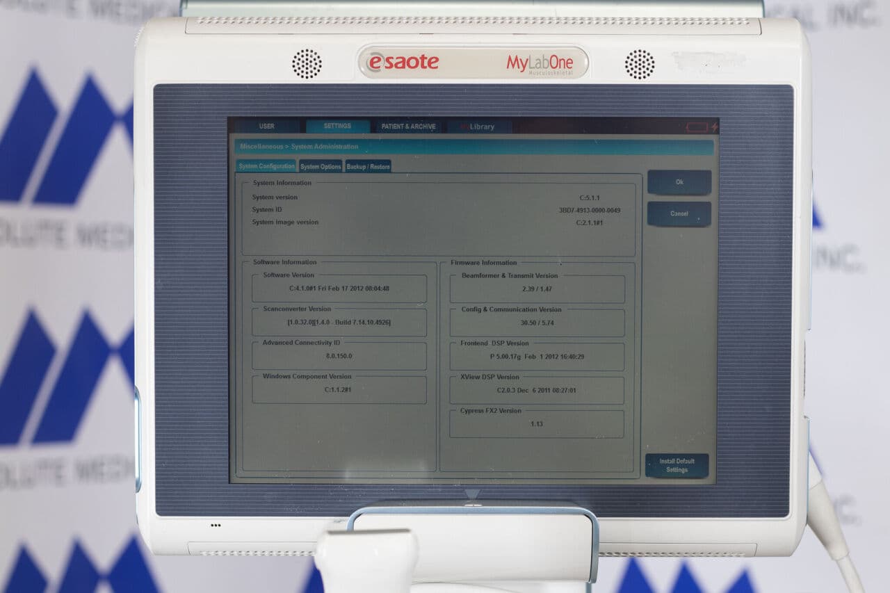 Esaote MyLab One Touch Portable Ultrasound System thumbnail 3