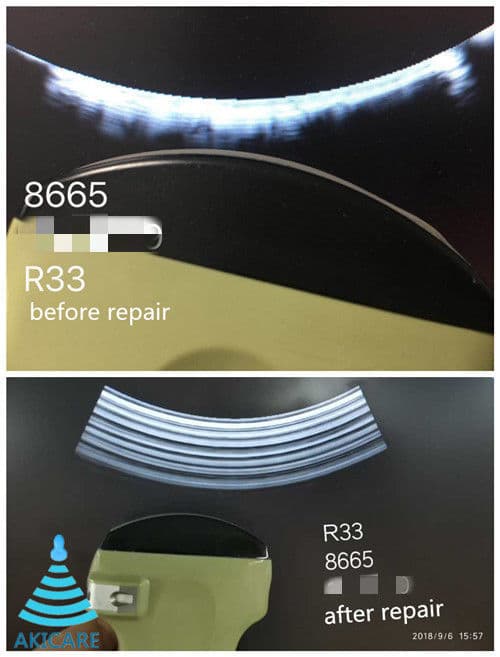 AKICARE Used Broken 8665 for BK Ultrasound Transducer Probe