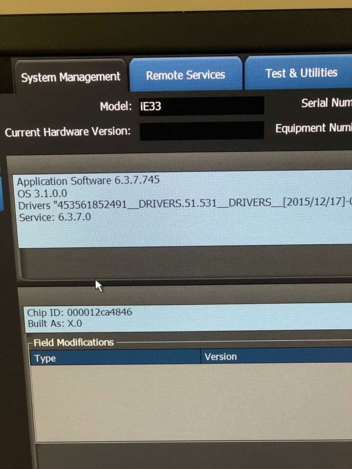 Philips iE33 Diagnostic Ultrasound System thumbnail 10