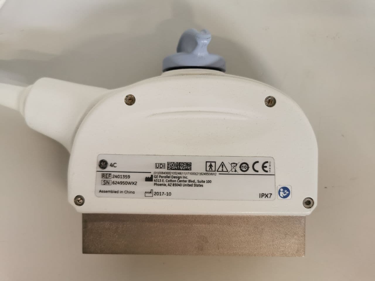 GE Healthcare 4C Convex Ultrasound Probe thumbnail 5