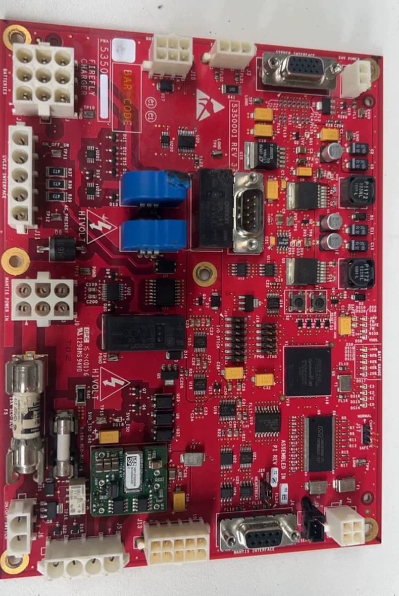 Repair service for GE XR220 FireFly Charger Board