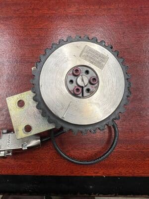 For Sale GE 5167240 Axial Encoder with the Gear 5146139 PET/CT Parts P/N 5167240 with 5146139