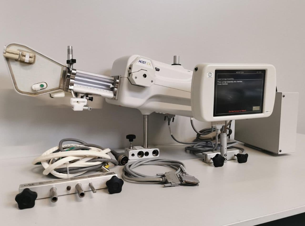 Contrast Injection for Angiography — ACIST CVi Angio Injector