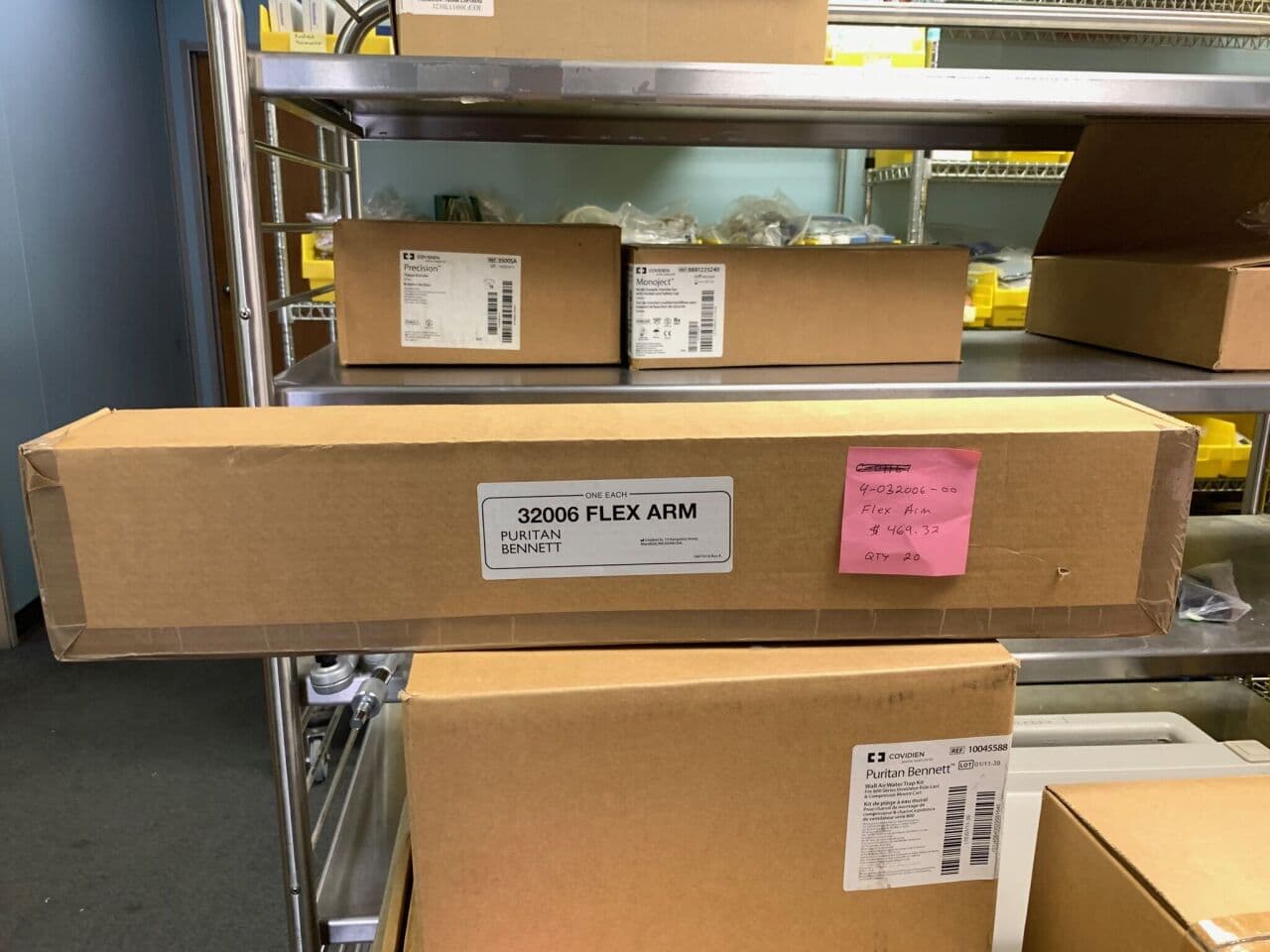 Puritan Bennett 4-032006 Ventilator Flex Arm, New in Sealed Box