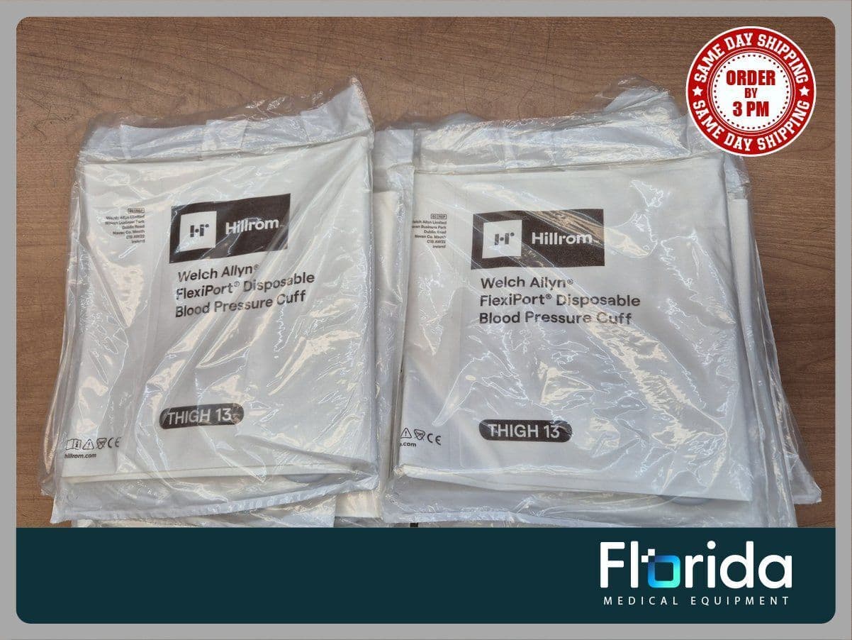 For Sale WELCH ALLYN SOFT-13-1HP LOT OF 20 FLEXIPORT DISPOSABLE BLOOD PRESSURE CUFF, THIGH 13.