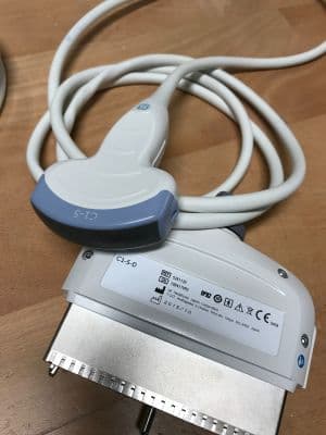 GE C1-5-D Convex Ultrasound Transducer