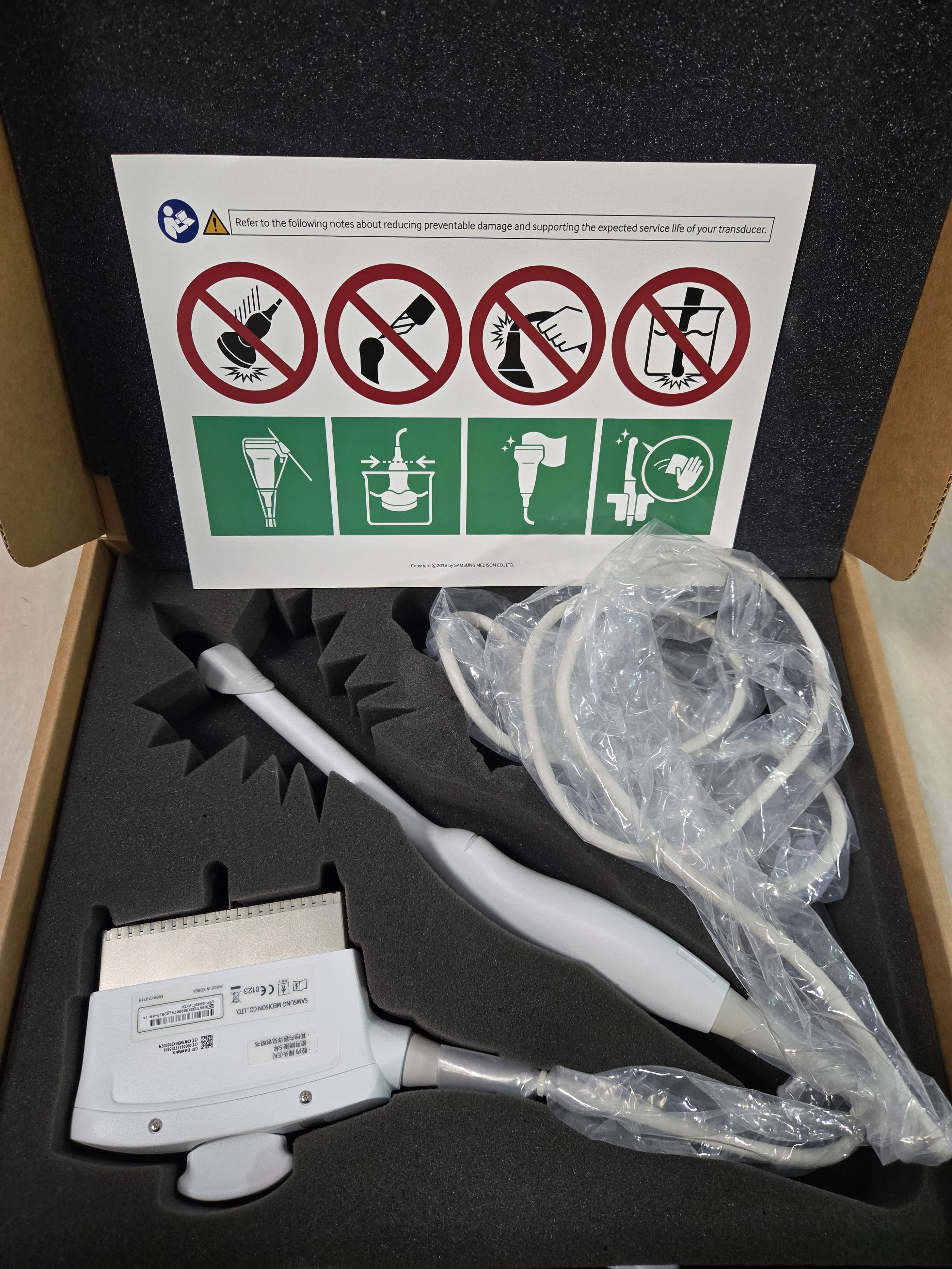 Samsung WS80A EVN4-9 Ultrasound Probe