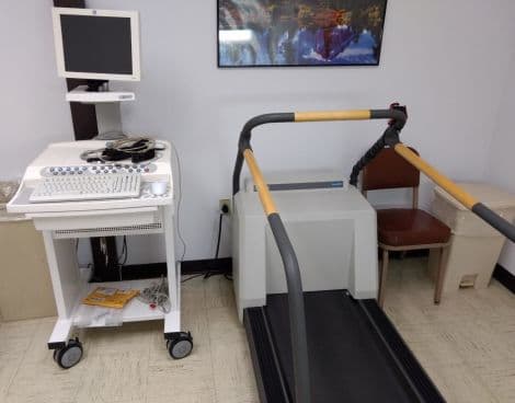 Cardiac Stress Testing Treadmill System — GE CASE