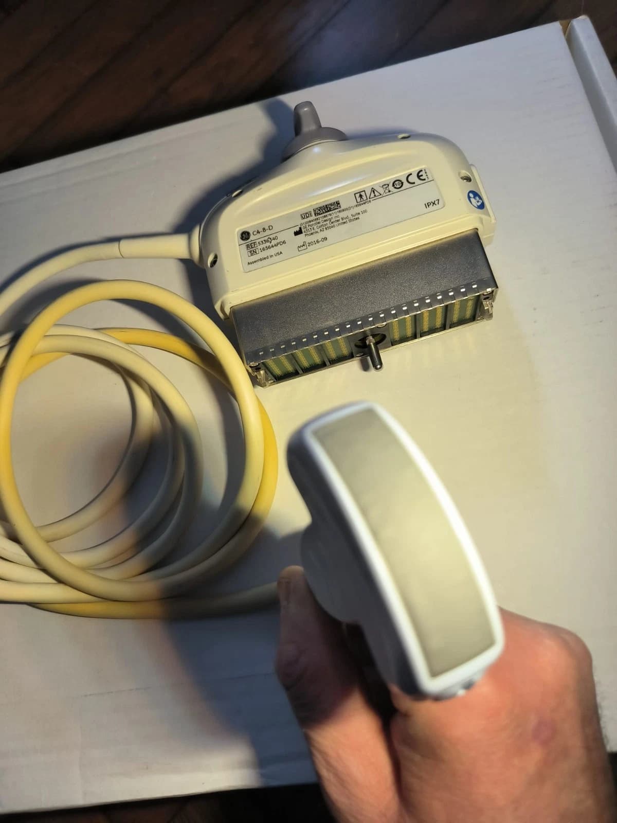 GE C4-8-D Curved Array Ultrasound Probe for Voluson E6, E8 & E10 – Abdominal, OB/GYN, Pediatrics and Urology Imaging