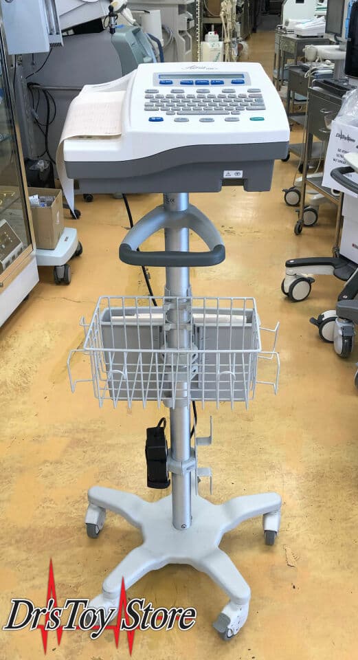 Burdick Atria 3100 ECG Machine with Cart