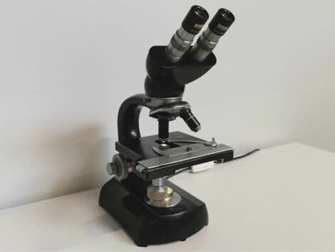 Classic Laboratory Microscope — Zeiss Steindorff Berlin