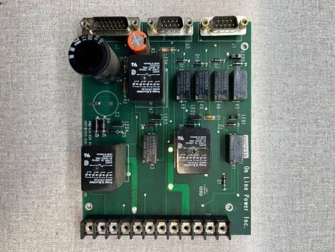 On-Line PDU Control Board 1625-059-01 for GE Signa 1.5T MRI Scanners