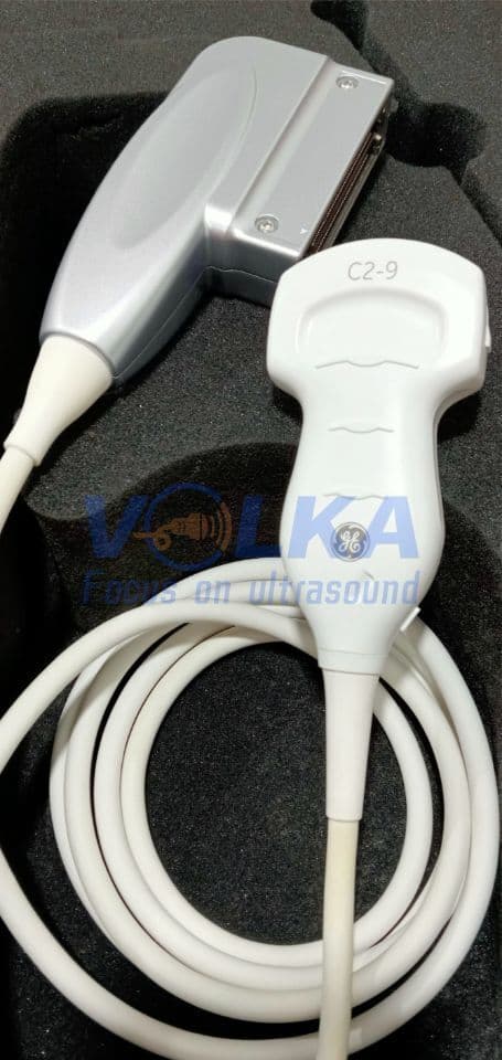 GE C2-9-RS Convex Array Ultrasound Transducer