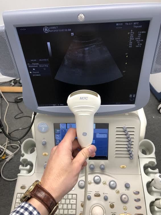 GE M7C Convex Ultrasound Transducer Probe