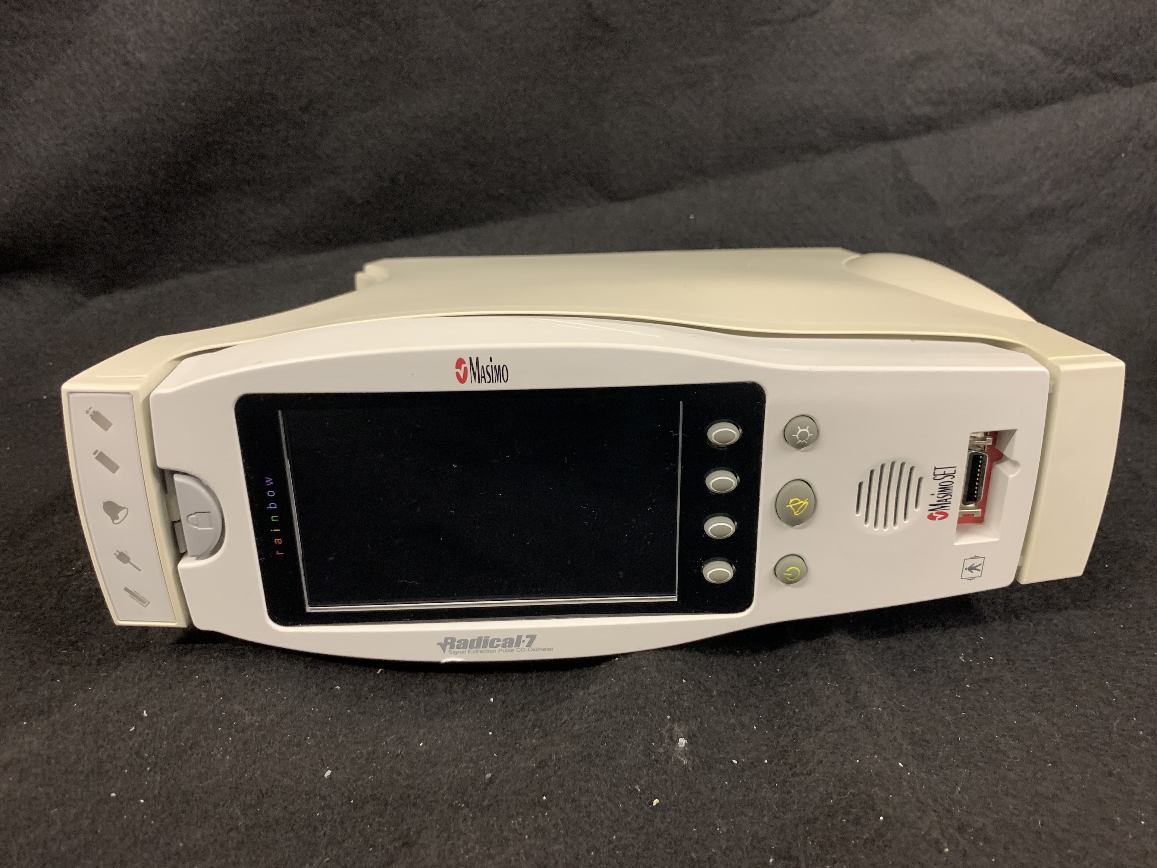 Masimo Radical 7 Rainbow Pulse Oximeter with Docking Station - BioMed Certified