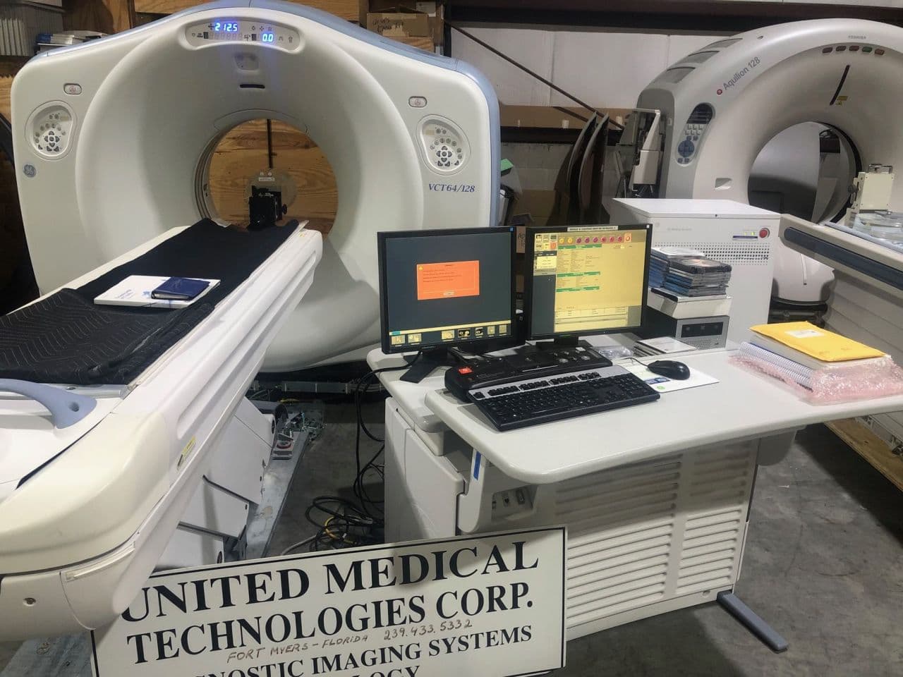 GE VCT 128 with SATURN 128-Slice CT Scanner
