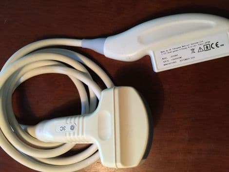 GE 3C-RS Convex Array Ultrasound Transducer